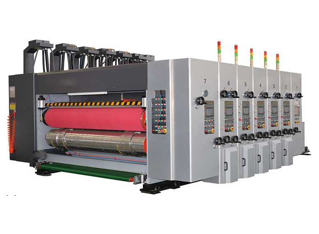Slotting die cutting machine